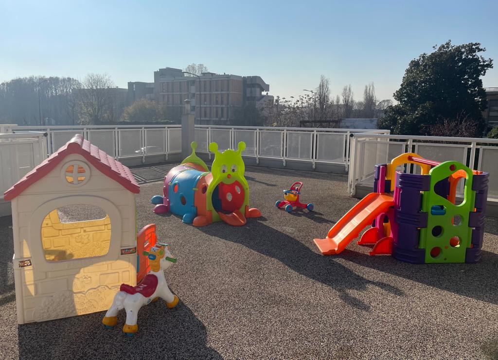 Gli spazi esterni: descrizione e foto