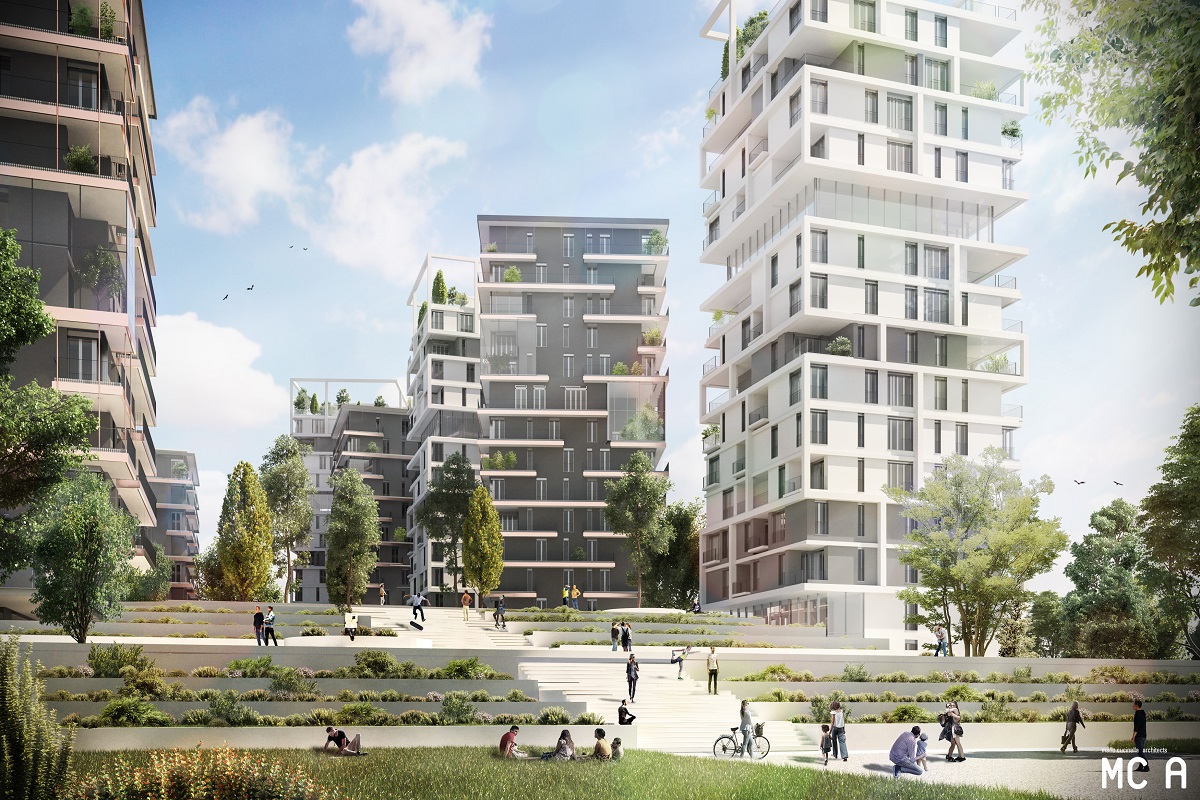 Calchi Taeggi e Bisceglie - Render _Torri